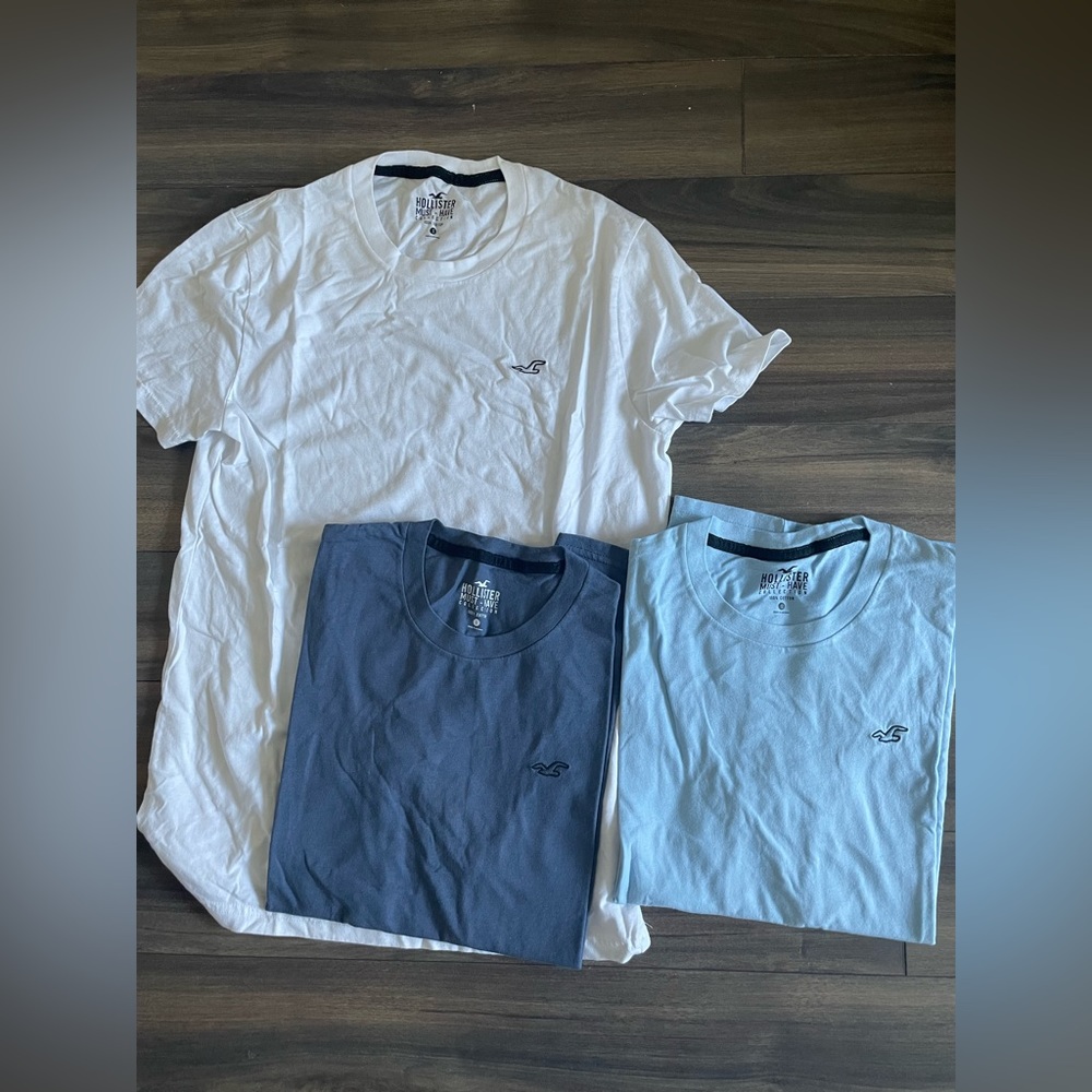 Hollister basic cotton t-shirts